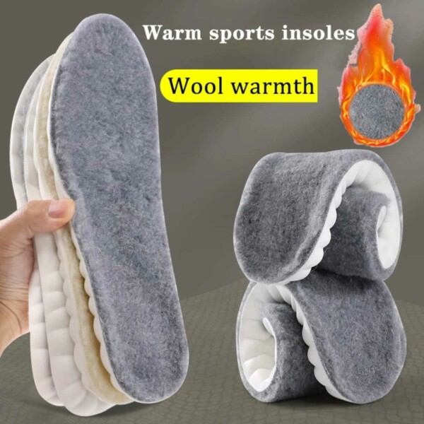 Lurvig Varmt Skoinlägg Innersula Boost Material - EUR 37-38 vit