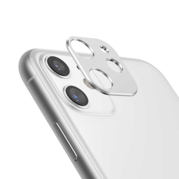 iPhone 11 Linsskydd Skydd för Kamera Kameralins Silver silver