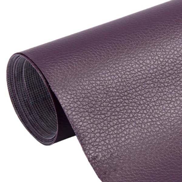 Itseliimautuva Leather Fix Decor Viininpunainen 50*137cm punainen