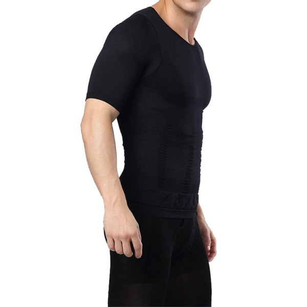 Hållningströja för Bättre Hållning Posture T-shirt L Svart svart