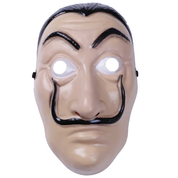 3-pack Money Heist Casa De Papel Mask - Salvador Dali beige