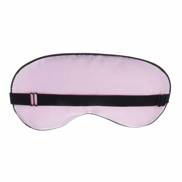 Mjuk Rosa Sovmask Ögonmask i Silke Flyg Resor Good Night rosa one size