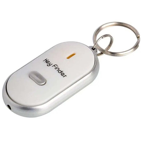 Key Finder Key Finder med fløytefunksjon Hvit hvit