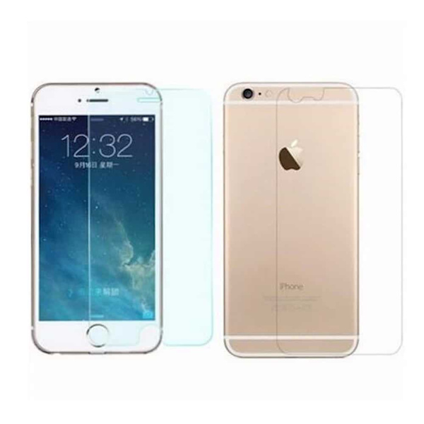2-Pack iPhone 8 Plus HD Screen Protector + Suojakalvo selkänojalle läpinäkyvä