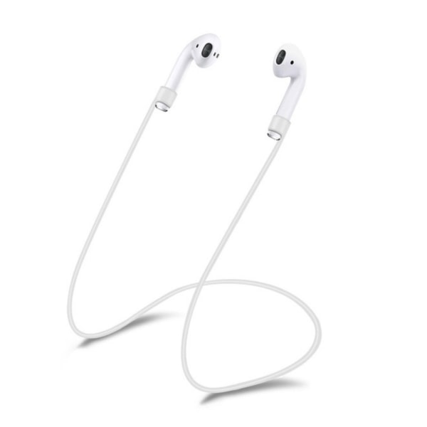 Hvite eple airpods 1/2/pro stropp halstropp henger rundt halsen hvit