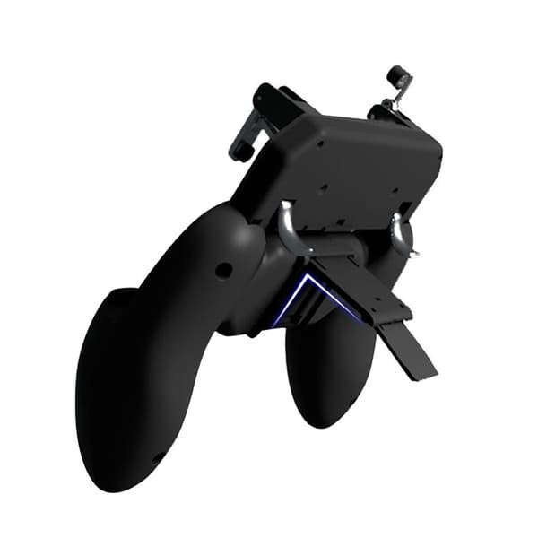 Universal Smartphone Game Control GamePad Grip Mobile PUBG svart