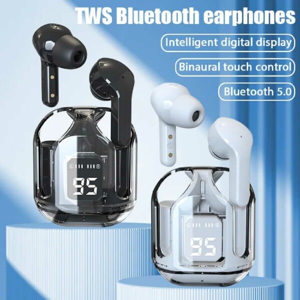 Air31 TWS ENC Max Bluetooth Stereo In-Ear kuulokkeet USB-C Musta musta