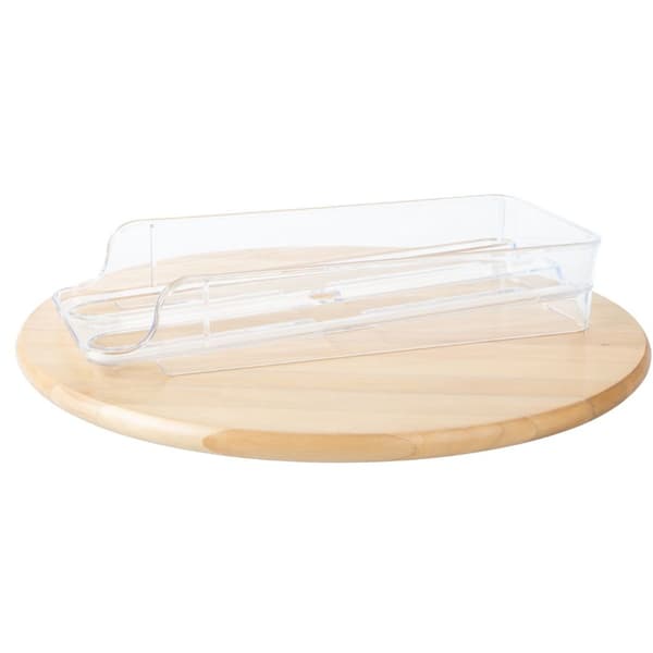 Stapelbar Äggdispenser för Kylskåp | Ägglåda för 14 Ägg Transparent transparent