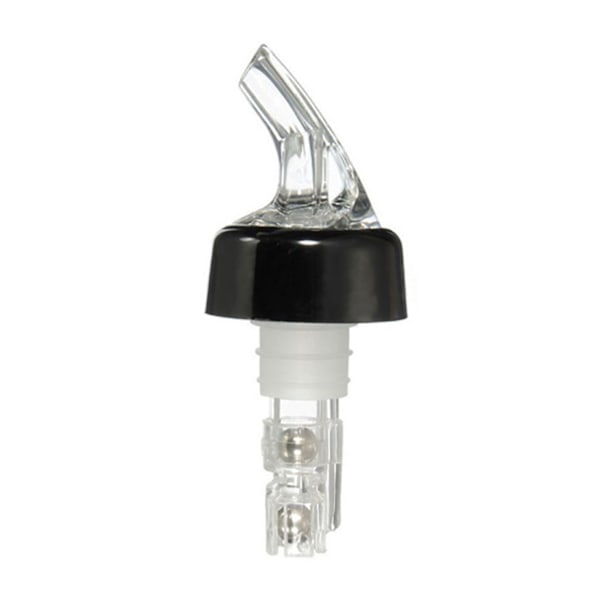 2-pack Measure Pourer 20ml Måttande Hällpip Droppkork Flaskpip svart