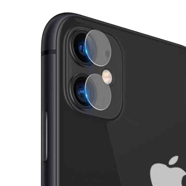 2-Pack iPhone 11 -suoja kameransuojakameran linssille läpinäkyvä