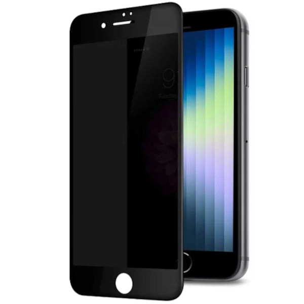 iPhone 8 Privacy Skärmskydd Heltäckande HD Härdat Glas