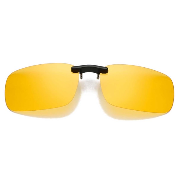 Clip-on solbriller gul natvision 35x56mm gul