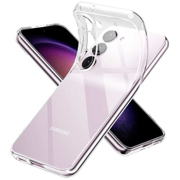 Galaxy S23 plus läpinäkyvä kuori ohut läpinäkyvä läpinäkyvä