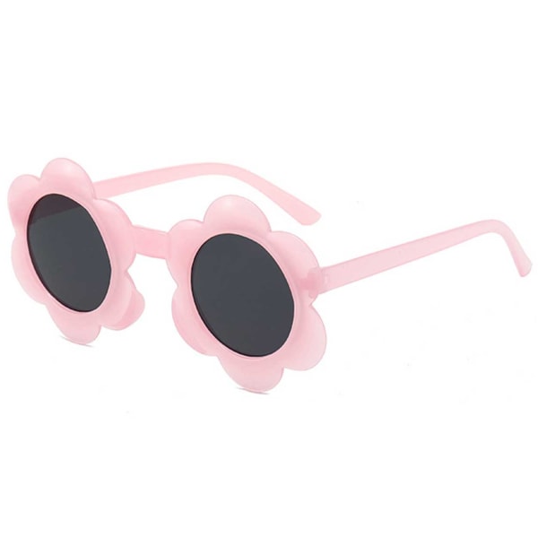 Små solbriller til børn - Børns solbriller blomst - lyserød pink