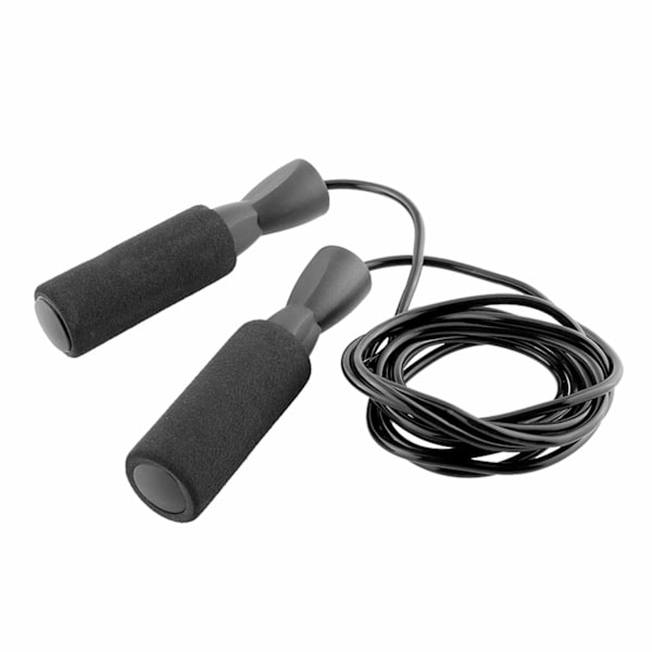 Professionelt Jump Rope til Cardio Training Boxing Burning Fat sort