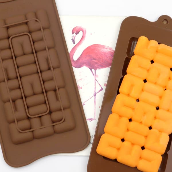 Silikonform för chokladkaka – Form för chokladbar 16cm