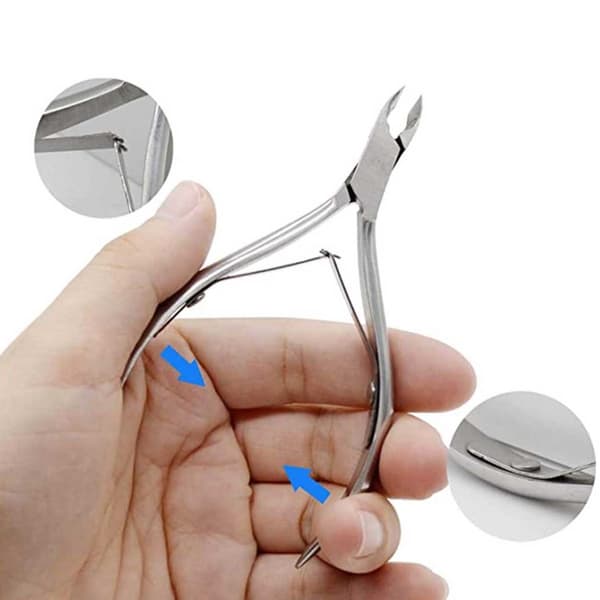 Cuttle Band Shit - Cuticle Saks og Cuticle Pusher sølv