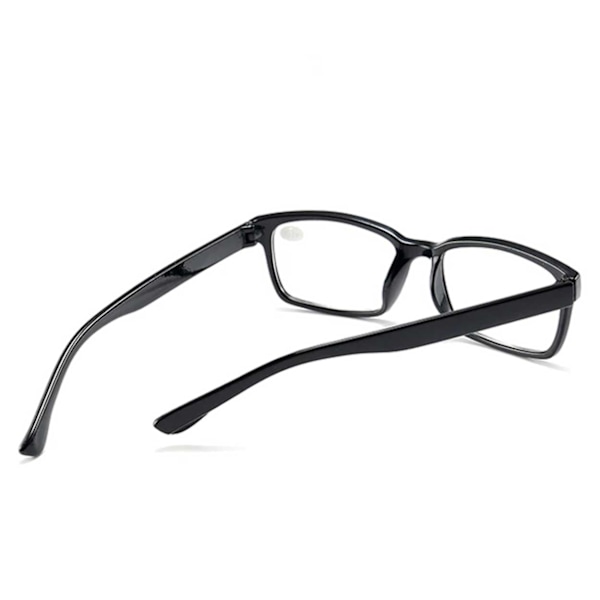 Slim Black Reading Glasses Strength 1,0 Briller sort