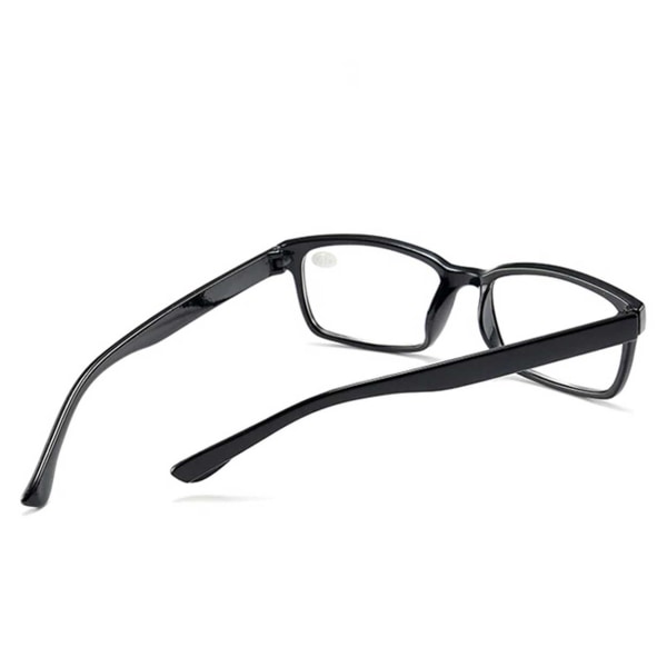 Smala Svarta Läsglasögon Styrka  2.0 Glasögon svart