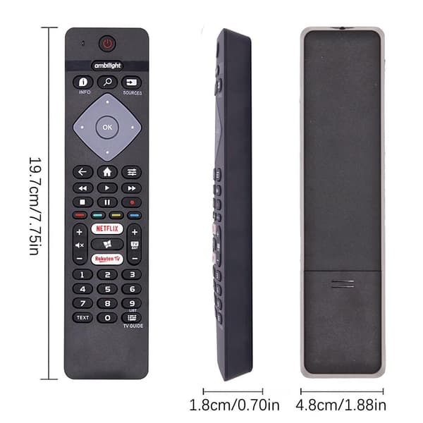 Philips Ambilight Kompatibel fjernkontroll for smart-TV – BRC0884301 erstatningsfjernkontroll