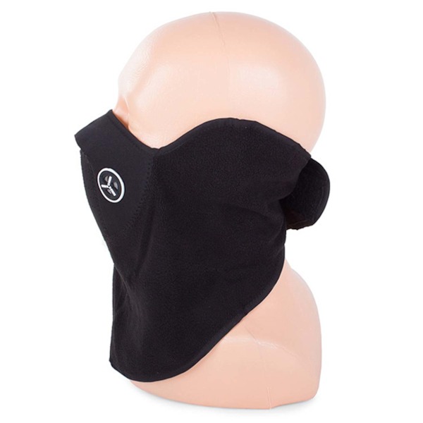 Lämpenevä Thermoactive Balaclava | Naamio moottoripyöräilyyn ja pyöräilyyn musta