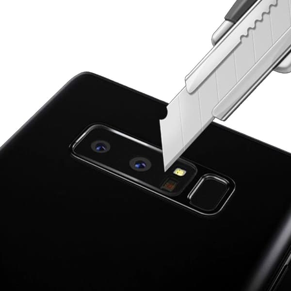 2-Pack Galaxy Note 8 Suojaus kamera Linse Protection Cameral Line läpinäkyvä