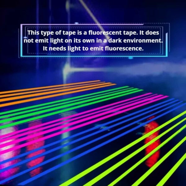 Lysende UV Tape Neon 5m Grøn grøn