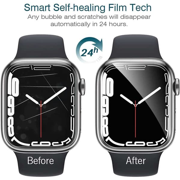 2-Pack Apple Watch Ultra 49 mm Screen Protector kattava läpinäkyvä