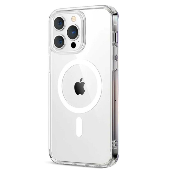 iPhone 11 Pro Max Magsafe Mobile Shell Läpinäkyvä läpinäkyvä