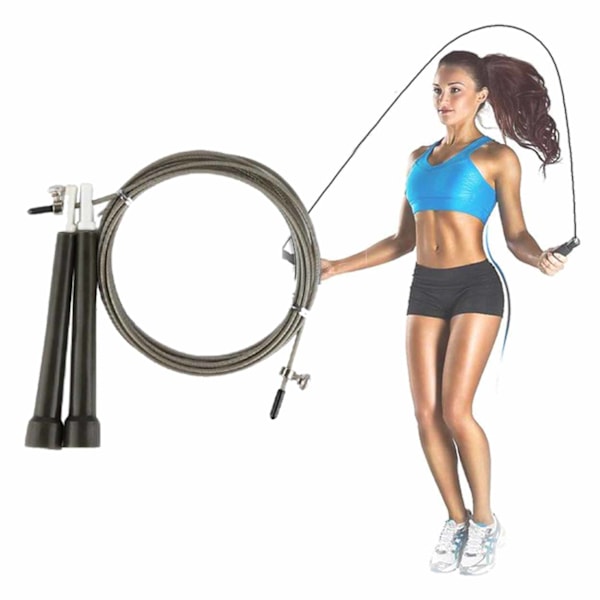 Hopprep Speed Rope Pro för Konditionsträning Boxning svart