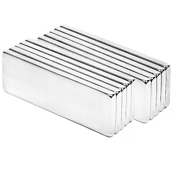 10st Superstarka Rektangulära Neodymmagneter