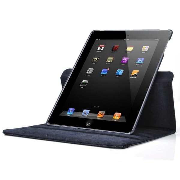iPad Pro 11" (M4) 360° Smart Cover Case PU Læder Sort sort