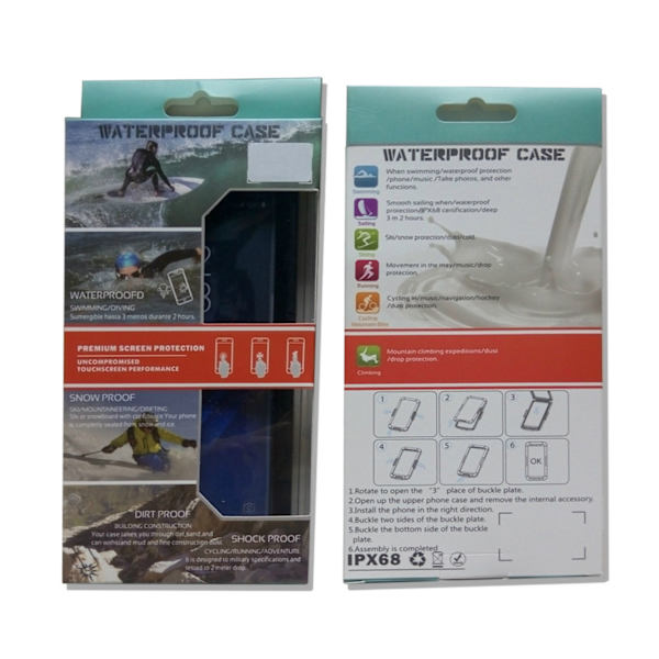 iPhone XS MAX Vandtæt Case Shell Underwater House sort