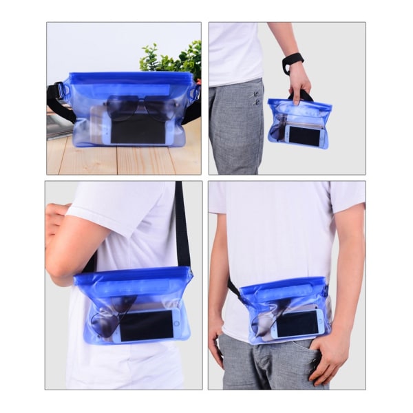 Vandtæt taske til mobiltelefon Universal Mobile Bag sort