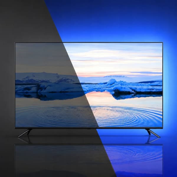 Ambient LED Strip for TV og skjerm 45-60 tommer Smart bakgrunnsbelysning