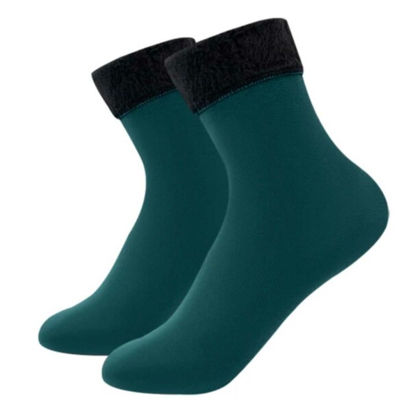Forede sokker - hot fleece grøn grøn