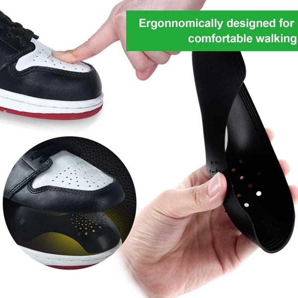 2-pakkaus suojaa kenkäviikkoa / kävelyviikkoa lenkkarit-White-tuotemerkillä: Megabillly Shoe -koko EU: 40-46 Skostorlek EUR 35-39