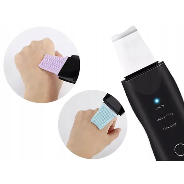 Ultralydrengjøring for ansikt – kavitationspeeling med 3 moduser og USB
