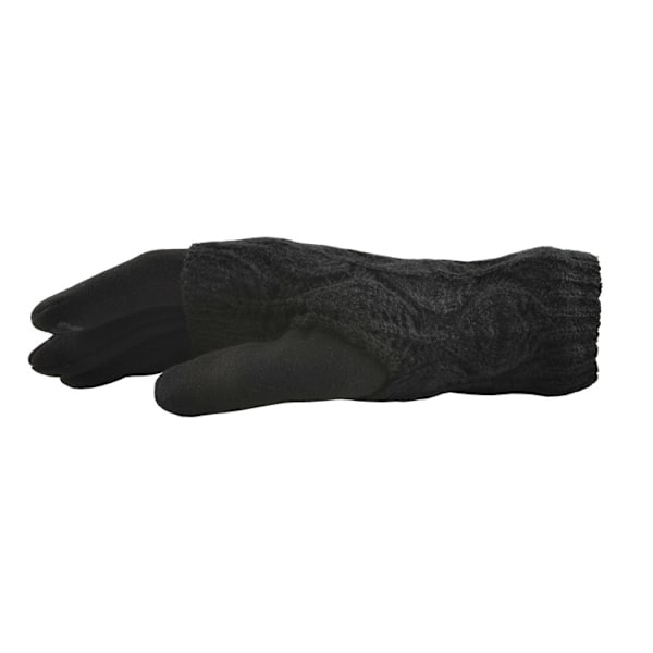 Kaksoiskosketusnäytölliset käsineet | Kosketa Gloves Musta musta