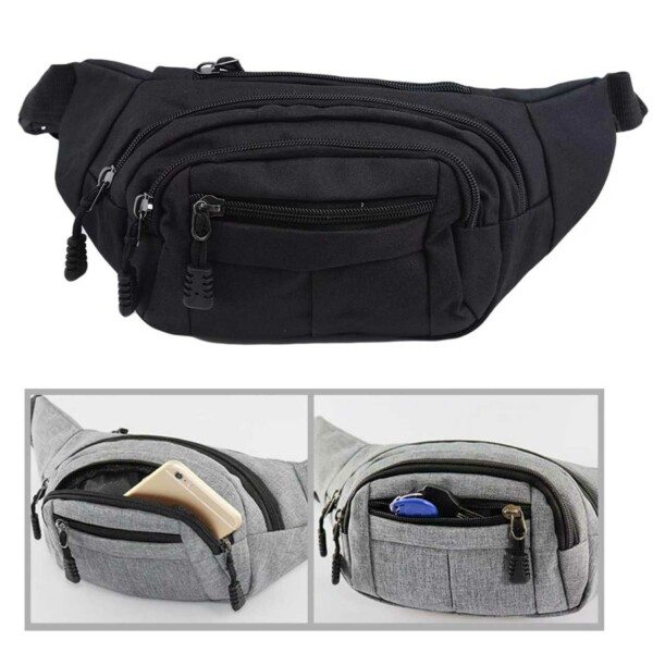 Taljetaske Cross Body Taske Sort sort