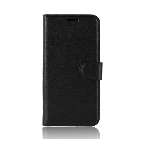 Huawei P20 Pro Wallet Case Black Læder Læder Taske sort