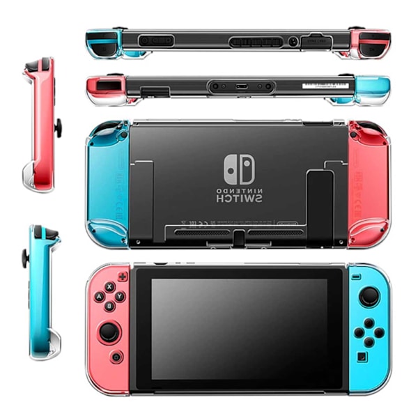 Nintendo Switch -yhteensopiva Shell-kovakotelo muovia läpinäkyvä