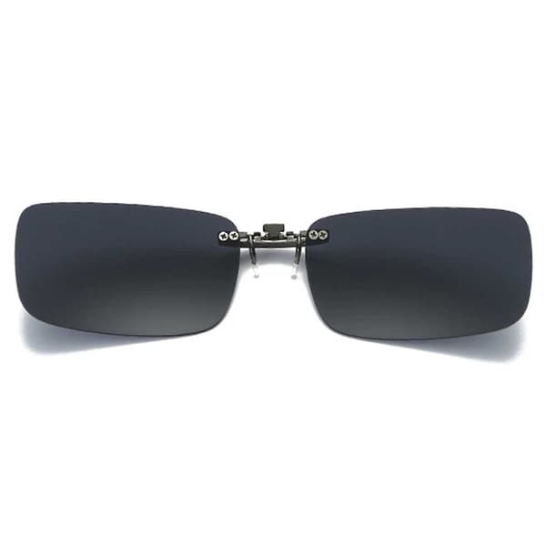 Clip-on solbriller Metal Green 37x59mm grøn