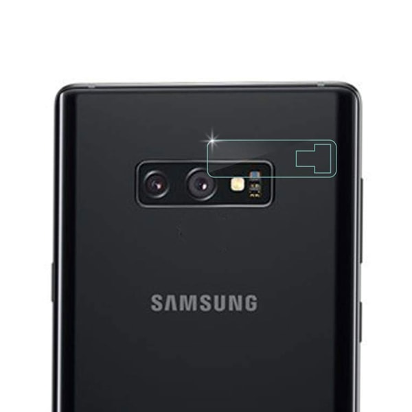 2-Pack Galaxy S10E -suojaus kameransuojaimelle Cameral Line läpinäkyvä