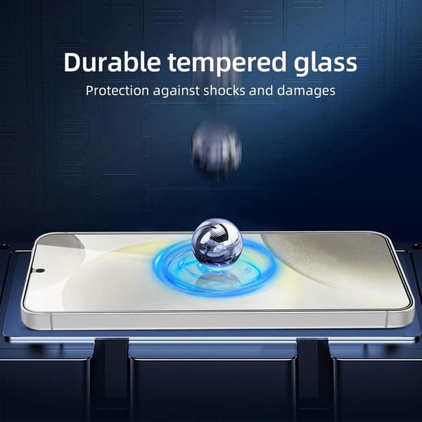 Galaxy S23 Plus Näytönsuoja Karkaistu Lasi 2.5D HD Läpinäkyvä