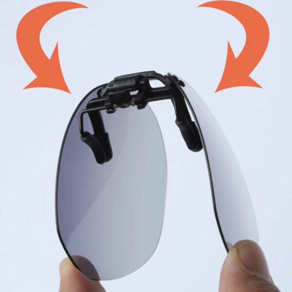 Clip-on Solglasögon för Glasögon - Svart svart
