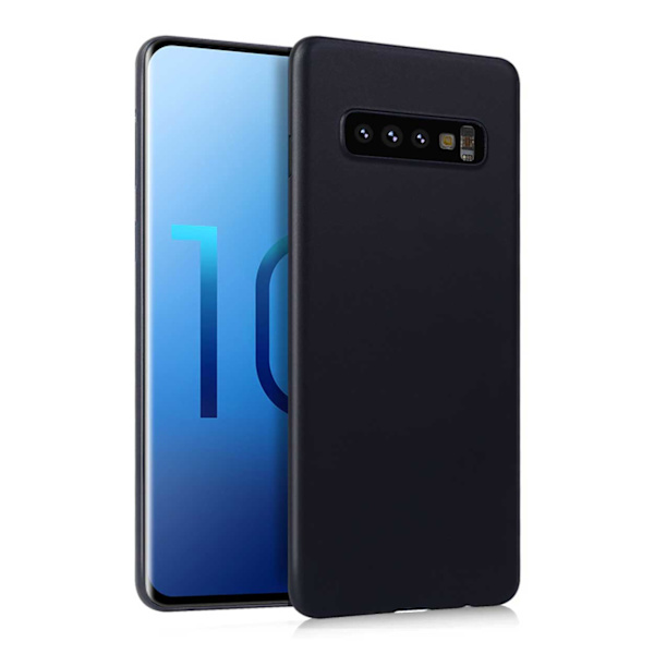 Ohut musta galaxy s10 plus shell coller shell 1 mm tpu musta