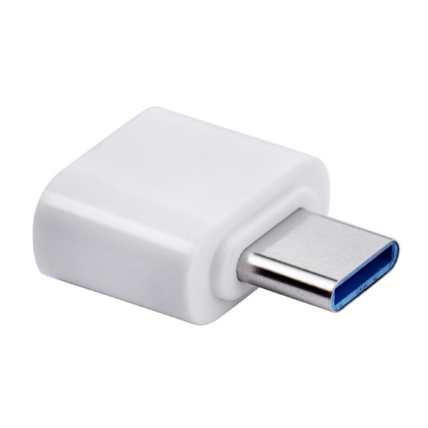 Android USB 3.0 til USB C 3.1 OTG adapter hvid