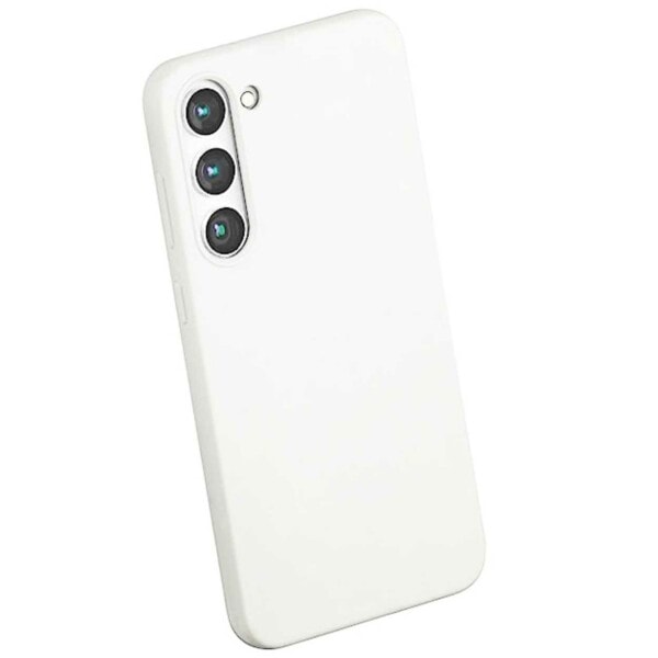 Galaxy S23 Plus Shell Silicone White hvid