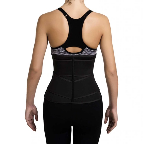 Midje Shaper Trening Cort - AB -Shaper Midjebelte med badstueffekt - L L